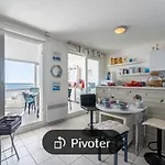 Mom' Blue Paradise Front De 61 M2 Cap'diem 3 étoiles - Idéal Pour Un De 15j Ou ! 3 Clim, Wifi, Lit 160 - 4è Ascenseur, Parking, Piscine, Pétanque, Ping-pong - Pistes Cyclables - Golf&tennis à 10 Mn