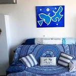 Mom' Blue Paradise Front De 61 M2 Cap'diem 3 étoiles - Idéal Pour Un De 15j Ou ! 3 Clim, Wifi, Lit 160 - 4è Ascenseur, Parking, Piscine, Pétanque, Ping-pong - Pistes Cyclables - Golf&tennis à 10 Mn Agde
