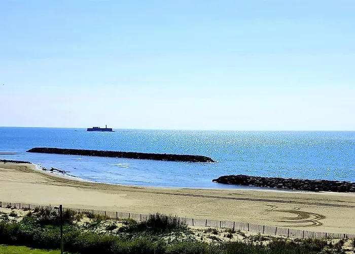 Mom' Blue Paradise Front De 3 Etoiles 61 M2 Cap'diem 3 Clim - Ideal Pr Un Sejour De 15j Ou ! Wifi, Lit 160 - 4e Ascenseur, Parking, Piscine, Petanque, Ping-pong - Pistes Cyclables - Golf & Tennis A 10 Mn *