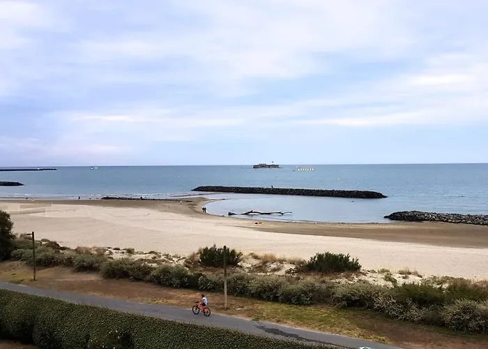 Mom' Blue Paradise Front De 3 Etoiles 61 M2 Cap'diem 3 Clim - Ideal Pr Un Sejour De 15j Ou ! Wifi, Lit 160 - 4e Ascenseur, Parking, Piscine, Petanque, Ping-pong - Pistes Cyclables - Golf & Tennis A 10 Mn