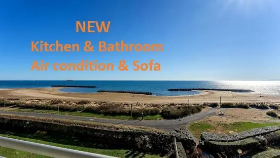 Mom' Blue Paradise Front De 3 Etoiles 61 M2 Cap'diem 3 Clim - Ideal Pr Un Sejour De 15j Ou ! Wifi, Lit 160 - 4e Ascenseur, Parking, Piscine, Petanque, Ping-pong - Pistes Cyclables - Golf & Tennis A 10 Mn