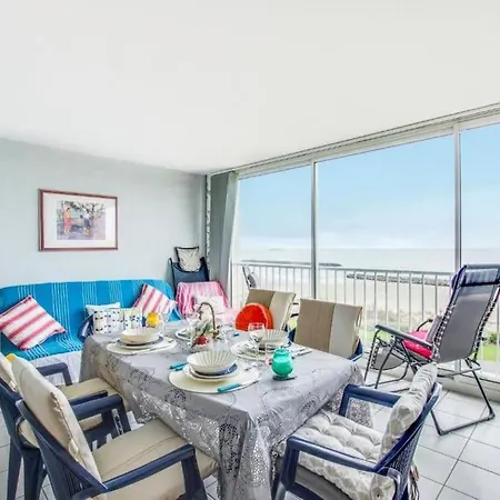 Mom' Blue Paradise Front De 61 M2 Cap'diem 3 étoiles - Idéal Pour Un De 15j Ou ! 3 Clim, Wifi, Lit 160 - 4è Ascenseur, Parking, Piscine, Pétanque, Ping-pong - Pistes Cyclables - Golf&tennis à 10 Mn Agde