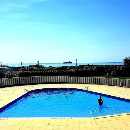 Mom' Blue Paradise Front De 61 M2 Cap'diem 3 étoiles - Idéal Pour Un De 15j Ou ! 3 Clim, Wifi, Lit 160 - 4è Ascenseur, Parking, Piscine, Pétanque, Ping-pong - Pistes Cyclables - Golf&tennis à 10 Mn *