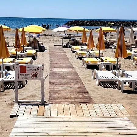 Apartamento Mom' Blue Paradise Front De 61 M2 Cap'diem 3 étoiles - Idéal Pour Un De 15j Ou ! 3 Clim, Wifi, Lit 160 - 4è Ascenseur, Parking, Piscine, Pétanque, Ping-pong - Pistes Cyclables - Golf&tennis à 10 Mn Agde