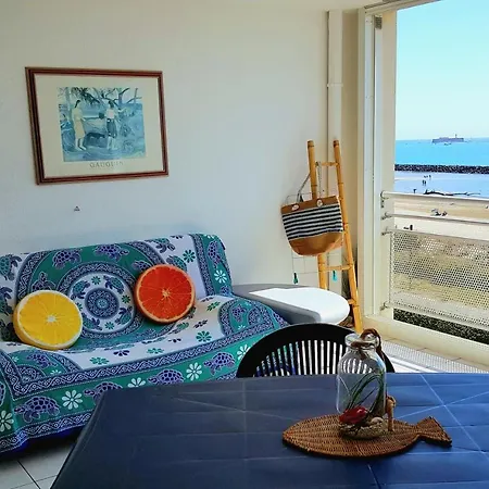 Appartement Renove Front De Mer 61 M2 Vue Directe Du 4Eme Blue Paradise Cap'Diem 3 Clim - Ideal Pour Un Sejour De 7 J Ou Plus Wifi, Lit 160 - Ascenseur Parking Piscine Petanque Ping-Pong - Plage De Rochelongue Pistes Cyclables - Golf & Tennis A 10 Mn Agde