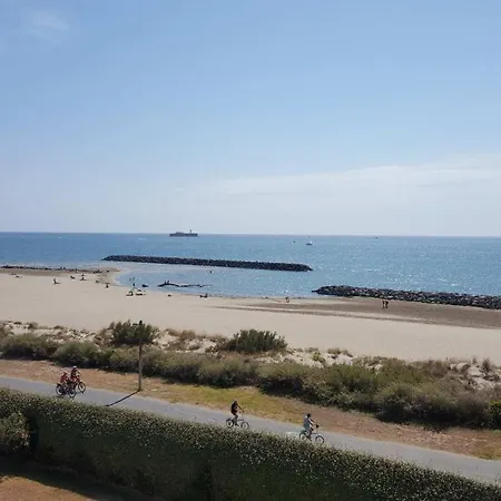 Mom' Blue Paradise Front De 61 M2 Cap'diem 3 étoiles - Idéal Pour Un De 15j Ou ! 3 Clim, Wifi, Lit 160 - 4è Ascenseur, Parking, Piscine, Pétanque, Ping-pong - Pistes Cyclables - Golf&tennis à 10 Mn Appartement