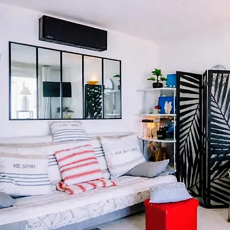 Lägenhet Mom' Blue Paradise Front De 3 Etoiles 61 M2 Cap'diem 3 Clim - Ideal Pr Un Sejour De 15j Ou ! Wifi, Lit 160 - 4e Ascenseur, Parking, Piscine, Petanque, Ping-pong - Pistes Cyclables - Golf & Tennis A 10 Mn