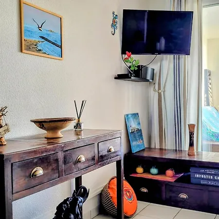 Mom' Blue Paradise Front De 61 M2 Cap'diem 3 étoiles - Idéal Pour Un De 15j Ou ! 3 Clim, Wifi, Lit 160 - 4è Ascenseur, Parking, Piscine, Pétanque, Ping-pong - Pistes Cyclables - Golf&tennis à 10 Mn Appartement Agde