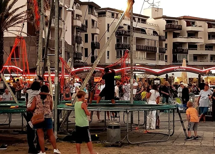 Appartamento Mom' Blue Paradise Front De 61 M2 Cap'diem 3 étoiles - Idéal Pour Un De 15j Ou ! 3 Clim, Wifi, Lit 160 - 4è Ascenseur, Parking, Piscine, Pétanque, Ping-pong - Pistes Cyclables - Golf&tennis à 10 Mn