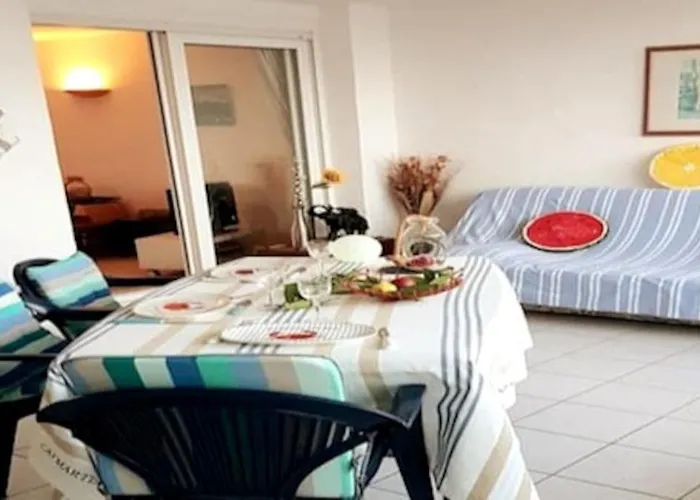 Mom' Blue Paradise Front De 61 M2 Cap'diem 3 étoiles - Idéal Pour Un De 15j Ou ! 3 Clim, Wifi, Lit 160 - 4è Ascenseur, Parking, Piscine, Pétanque, Ping-pong - Pistes Cyclables - Golf&tennis à 10 Mn Agde