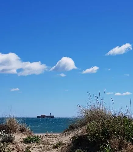 Mom' Blue Paradise Front De 61 M2 Cap'diem 3 étoiles - Idéal Pour Un De 15j Ou ! 3 Clim, Wifi, Lit 160 - 4è Ascenseur, Parking, Piscine, Pétanque, Ping-pong - Pistes Cyclables - Golf&tennis à 10 Mn *