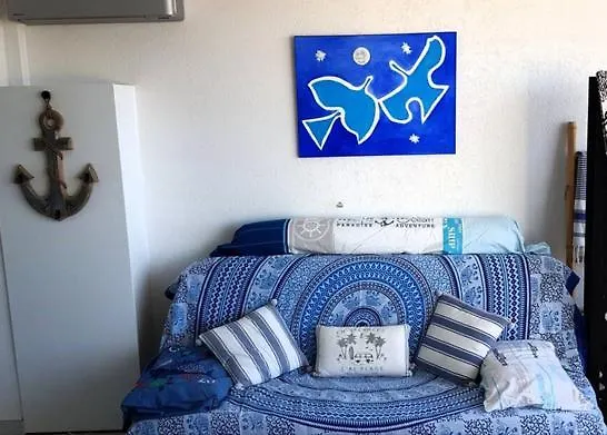 Mom' Blue Paradise Front De 61 M2 Cap'diem 3 étoiles - Idéal Pour Un De 15j Ou ! 3 Clim, Wifi, Lit 160 - 4è Ascenseur, Parking, Piscine, Pétanque, Ping-pong - Pistes Cyclables - Golf&tennis à 10 Mn Agde