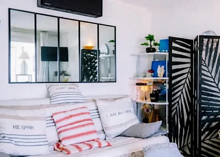 Appartamento Mom' Blue Paradise Front De 61 M2 Cap'diem 3 étoiles - Idéal Pour Un De 15j Ou ! 3 Clim, Wifi, Lit 160 - 4è Ascenseur, Parking, Piscine, Pétanque, Ping-pong - Pistes Cyclables - Golf&tennis à 10 Mn