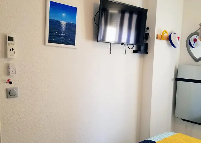 Appartement Mom' Blue Paradise Front De 61 M2 Cap'diem 3 étoiles - Idéal Pour Un De 15j Ou ! 3 Clim, Wifi, Lit 160 - 4è Ascenseur, Parking, Piscine, Pétanque, Ping-pong - Pistes Cyclables - Golf&tennis à 10 Mn