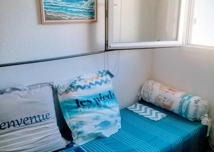 Appartement Mom' Blue Paradise Front De 61 M2 Cap'diem 3 étoiles - Idéal Pour Un De 15j Ou ! 3 Clim, Wifi, Lit 160 - 4è Ascenseur, Parking, Piscine, Pétanque, Ping-pong - Pistes Cyclables - Golf&tennis à 10 Mn *