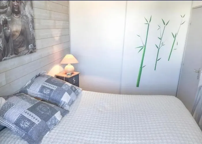 Appartement Mom' Blue Paradise Front De 61 M2 Cap'diem 3 étoiles - Idéal Pour Un De 15j Ou ! 3 Clim, Wifi, Lit 160 - 4è Ascenseur, Parking, Piscine, Pétanque, Ping-pong - Pistes Cyclables - Golf&tennis à 10 Mn