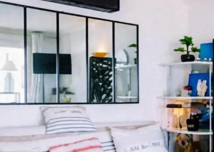 Mom' Blue Paradise Front De 61 M2 Cap'diem 3 étoiles - Idéal Pour Un De 15j Ou ! 3 Clim, Wifi, Lit 160 - 4è Ascenseur, Parking, Piscine, Pétanque, Ping-pong - Pistes Cyclables - Golf&tennis à 10 Mn Appartement *