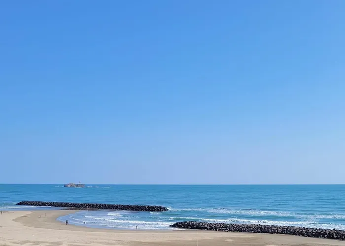 Mom' Blue Paradise Front De 61 M2 Cap'diem 3 étoiles - Idéal Pour Un De 15j Ou ! 3 Clim, Wifi, Lit 160 - 4è Ascenseur, Parking, Piscine, Pétanque, Ping-pong - Pistes Cyclables - Golf&tennis à 10 Mn